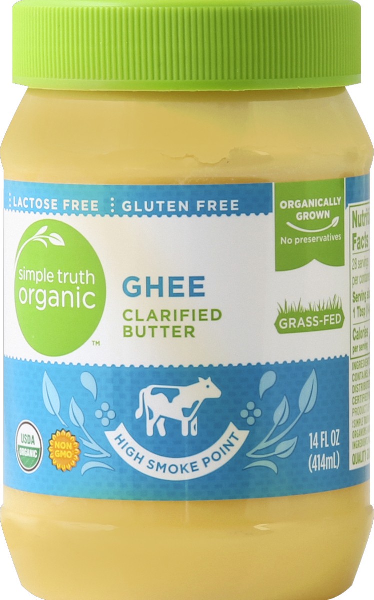 slide 1 of 3, Simple Truth Organic Ghee Clarified Butter, 14 fl oz