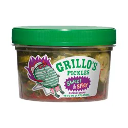 Grillo's Pickles Sweet & Spicy Chips - 16 fl oz