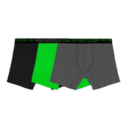 Fruit of the Loom 3 Pack Breathable Micro-Mesh Boxer Briefs