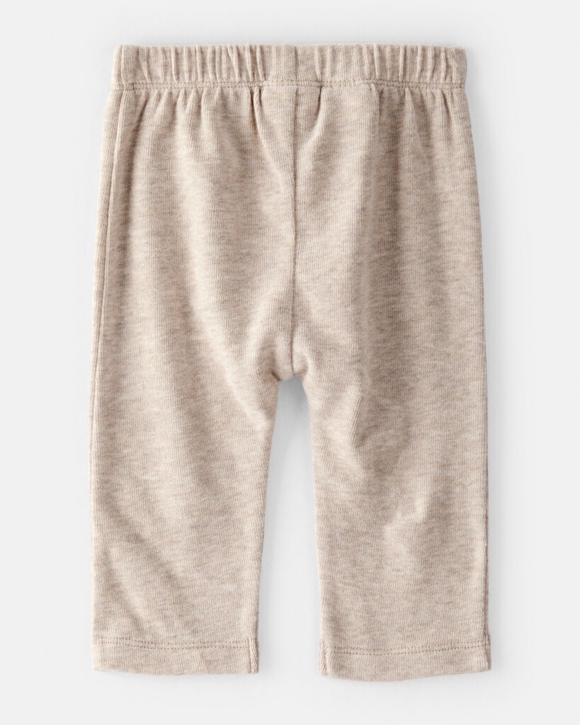 slide 2 of 3, Carter's Baby Boy Pull-On Thermal Pants - Heather Grey Beige 18M, 1 ct