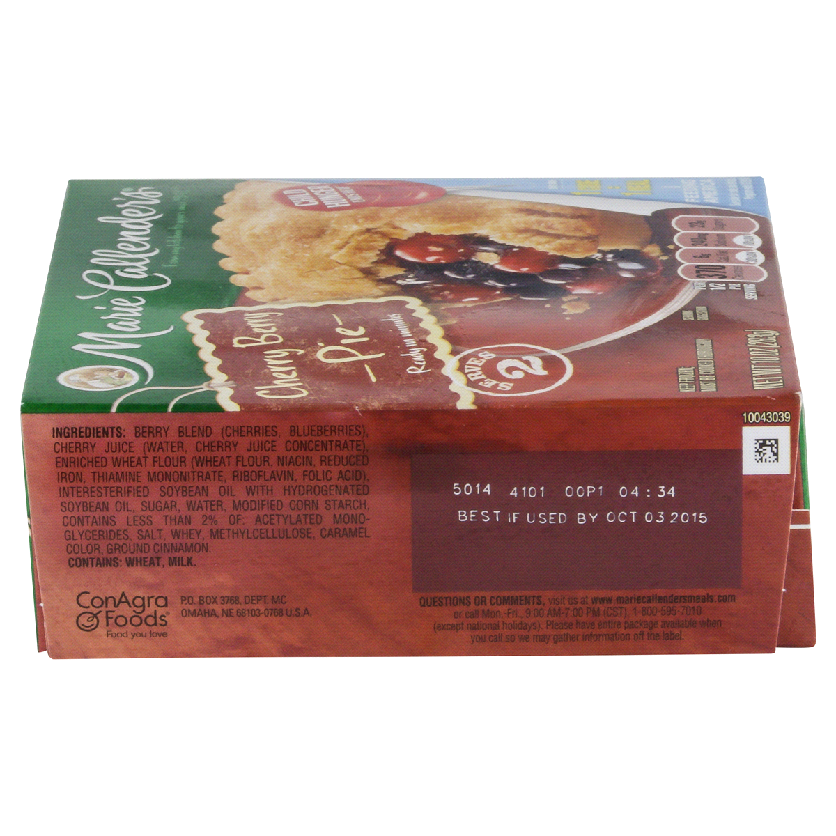 Marie Callender s Cherry Berry Pie 10 Oz Shipt