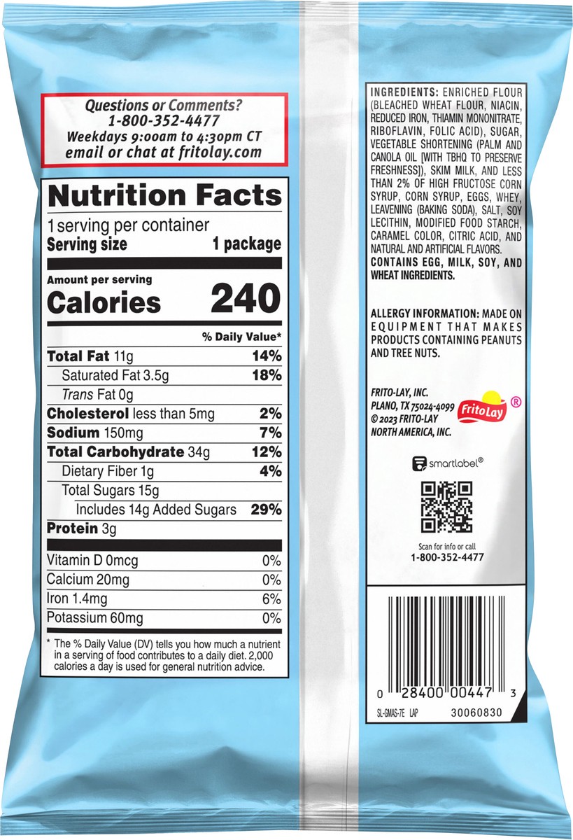 slide 8 of 9, Grandma's Mini Sandwich Cremes Cookies Vanilla Naturally & Artificially Flavored 1.71 Oz, 1.71 oz