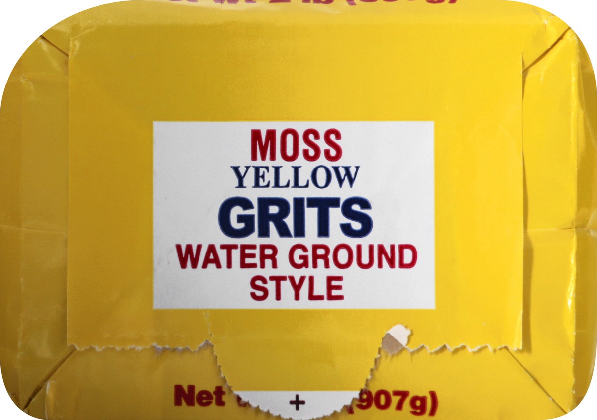 slide 10 of 13, Buffaloe Milling Water Ground Style Moss Yellow Grits - 2 lb, 2 lb