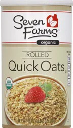 Seven Farms Quick Oats 18 oz