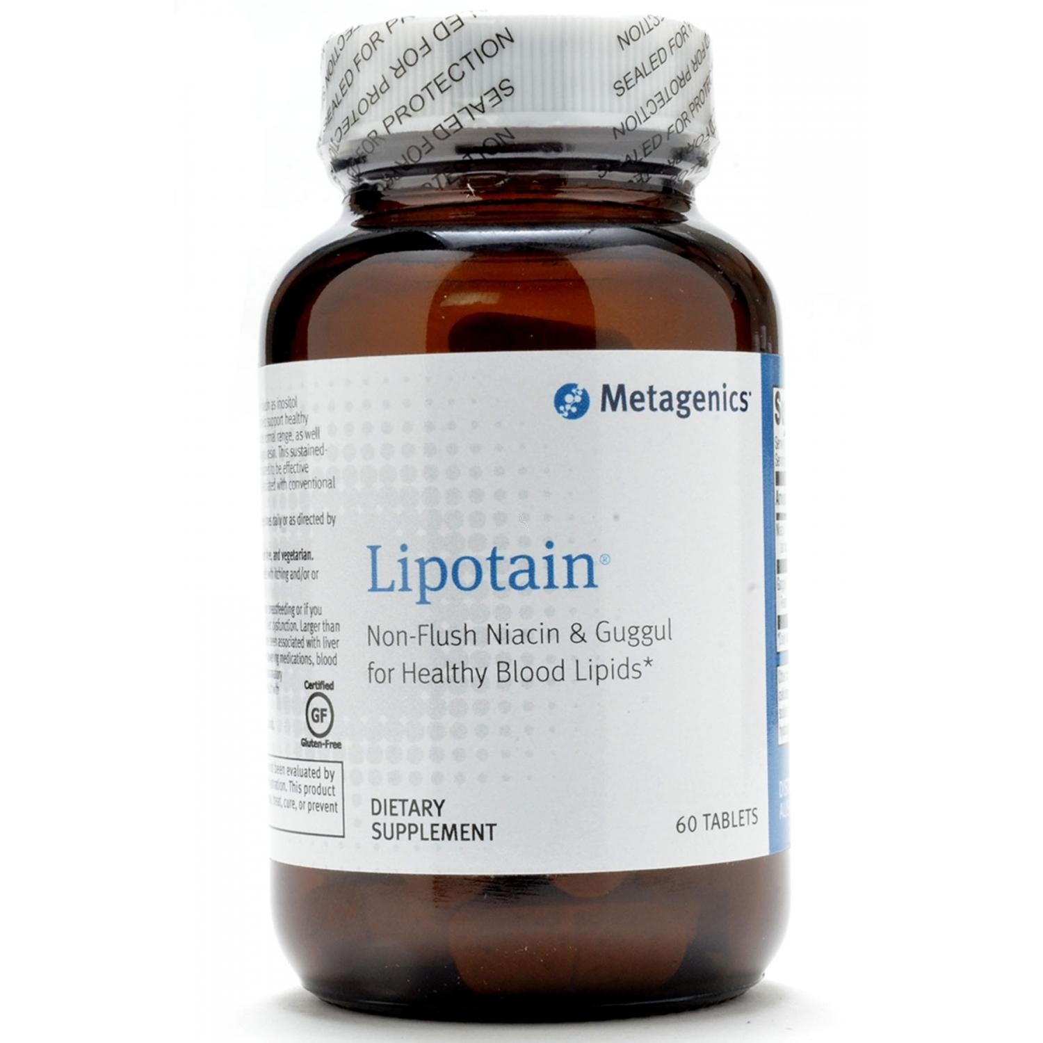 slide 1 of 1, Metagenics Lipotain, 60 ct