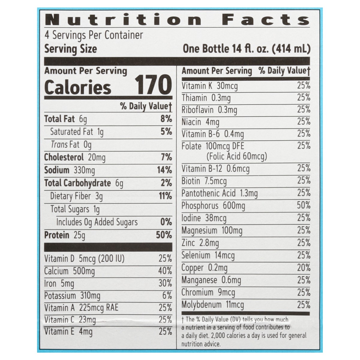 slide 8 of 12, GNC Total Lean Vanilla Bean Lean Shake 25 4 - 14 fl oz Bottles, 4 ct