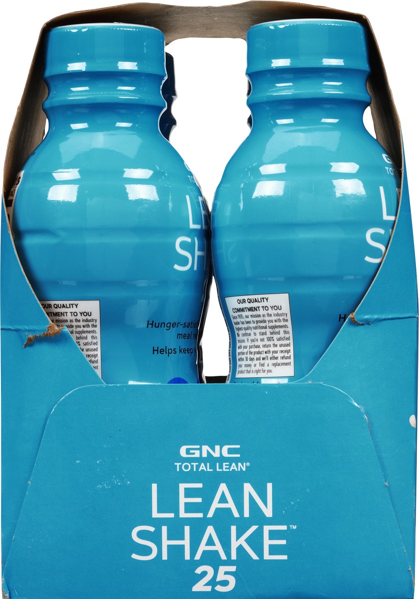 slide 3 of 12, GNC Total Lean Vanilla Bean Lean Shake 25 4 - 14 fl oz Bottles, 4 ct