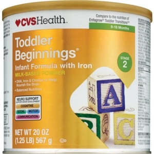 slide 1 of 1, CVS Health Toddler & Infant Formula With Iron, 22 oz