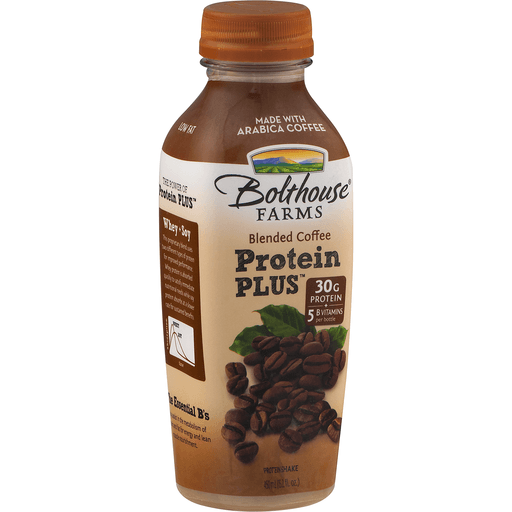 slide 4 of 18, Bolthouse Farms Protein Plus Shake - Blended Coffee, 15.2 oz