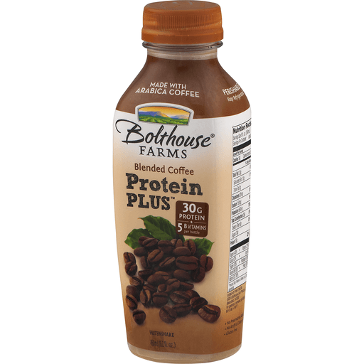 slide 6 of 18, Bolthouse Farms Protein Plus Shake - Blended Coffee, 15.2 oz