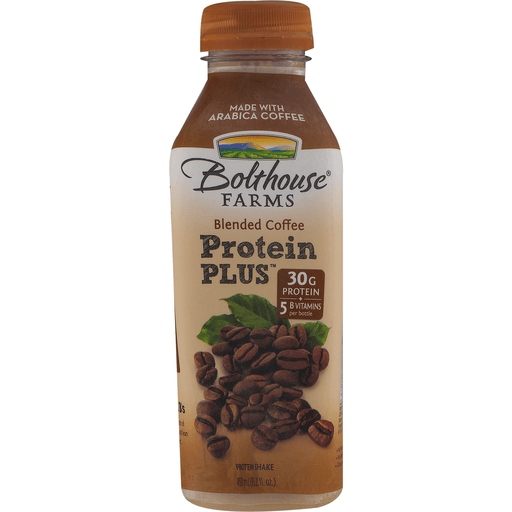 slide 9 of 18, Bolthouse Farms Protein Plus Shake - Blended Coffee, 15.2 oz