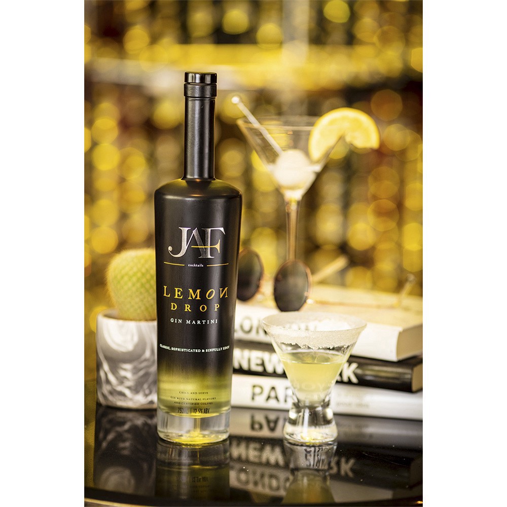 slide 1 of 1, Jaf Cocktails Jayded Af Lemon Drop Gin Martini, 750 ml