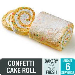 Bakery Fresh Confetti Cake Roll