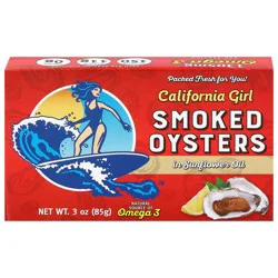 California Girl Smoked Oysters
