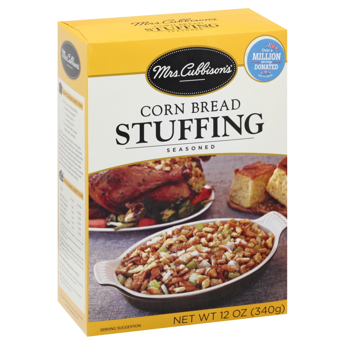 slide 1 of 12, Mrs. Cubbison's Corn Bread Seasoned Stuffing 12 oz, 12 oz