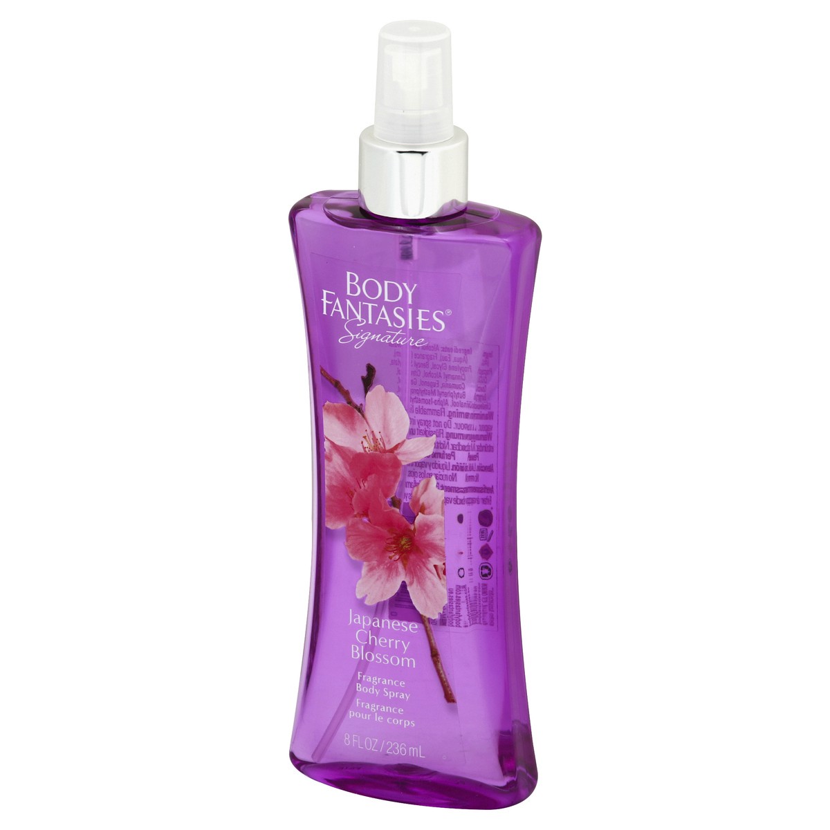 slide 8 of 10, Body Fantasies Signature Japanese Cherry Blossom Body Spray, 8 oz