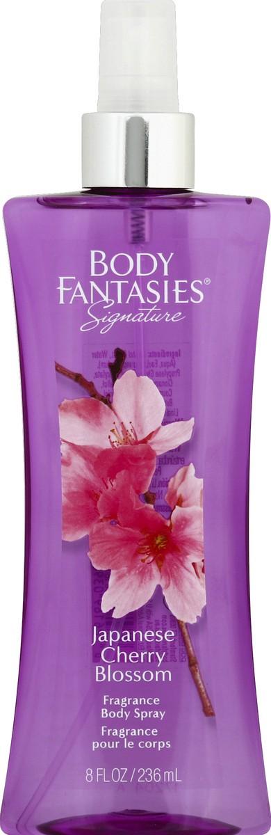 slide 1 of 10, Body Fantasies Signature Japanese Cherry Blossom Body Spray, 8 oz