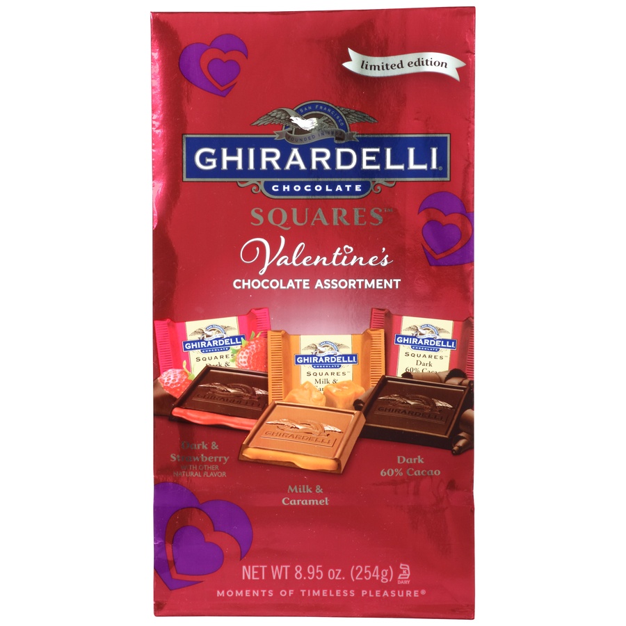 slide 1 of 8, Ghirardelli Valentines Day Limited Edition, 8.95 oz