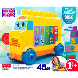 Fisher Price Mega Bloks Build & Count Bus