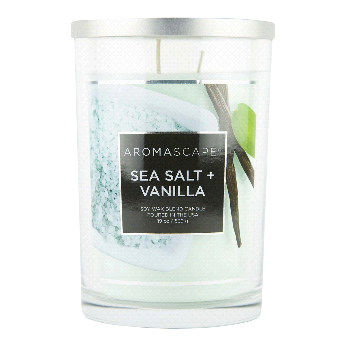 slide 1 of 1, Chesapeake Bay Candle Aromascape Jar Candle Sea Salt + Vanilla, 19 oz