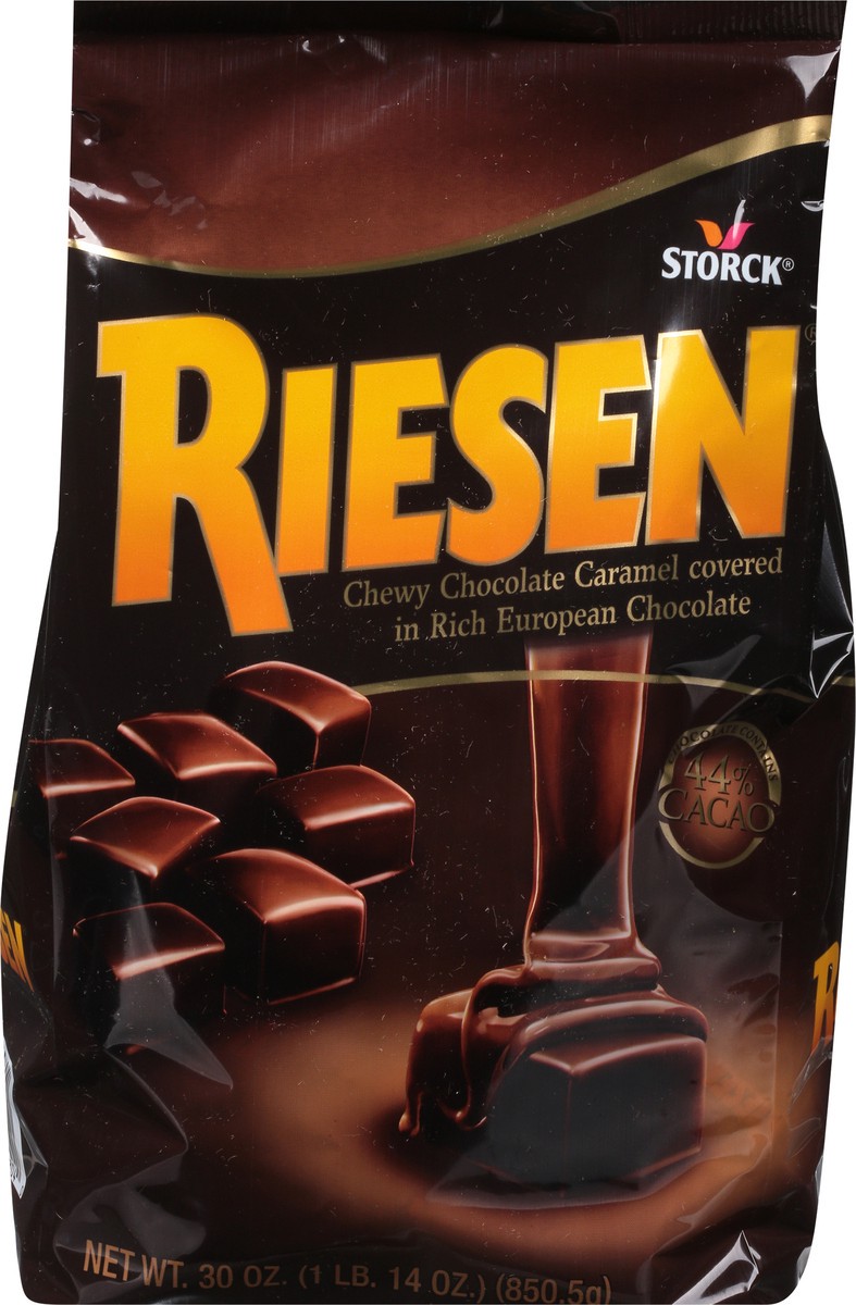 slide 4 of 13, Storck Riesen Chewy Chocolate Caramel Candy 30 oz, 30 oz