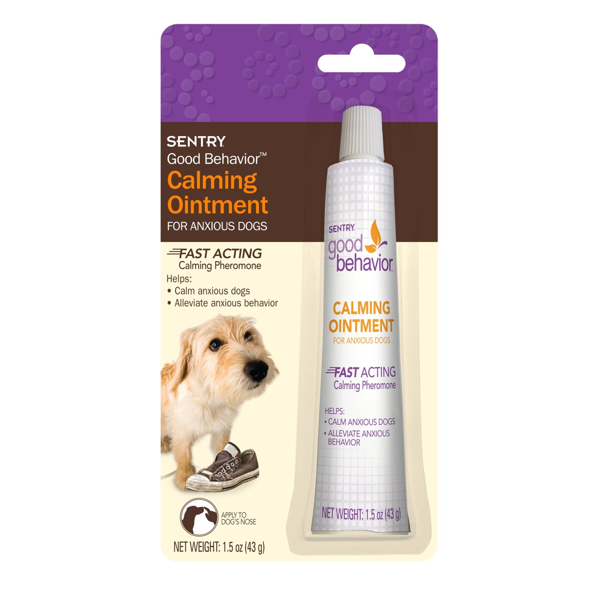 slide 1 of 1, Sentry Good Behavior Calming Ointment for Anxious Dogs, 1 ct