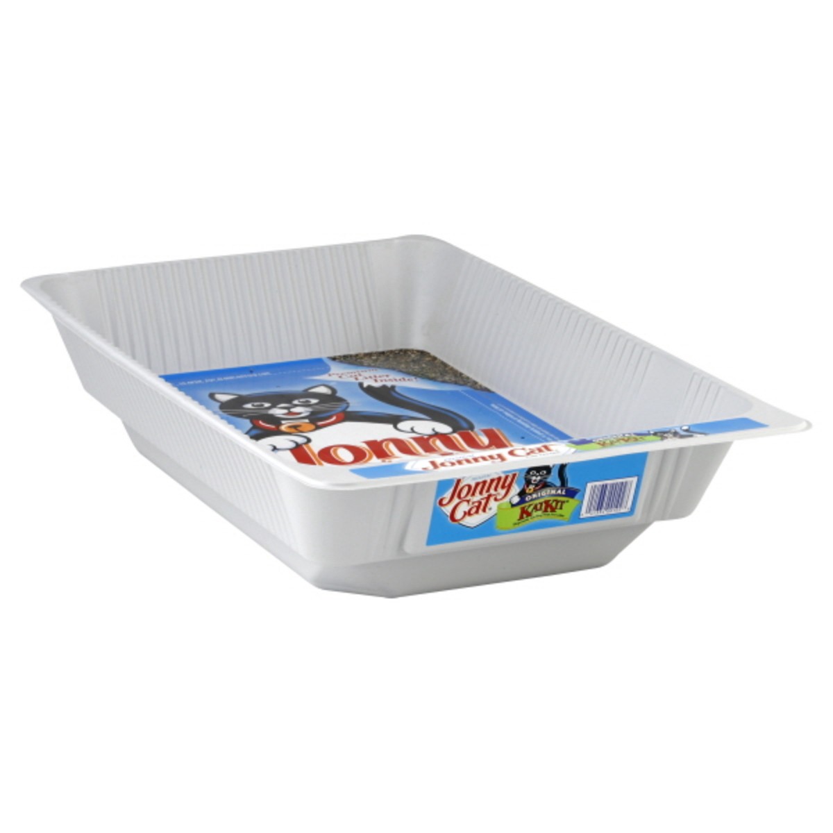 slide 2 of 2, Jonny Cat Disposable Cat Tray with Free Litter 1 ea, 1 ct