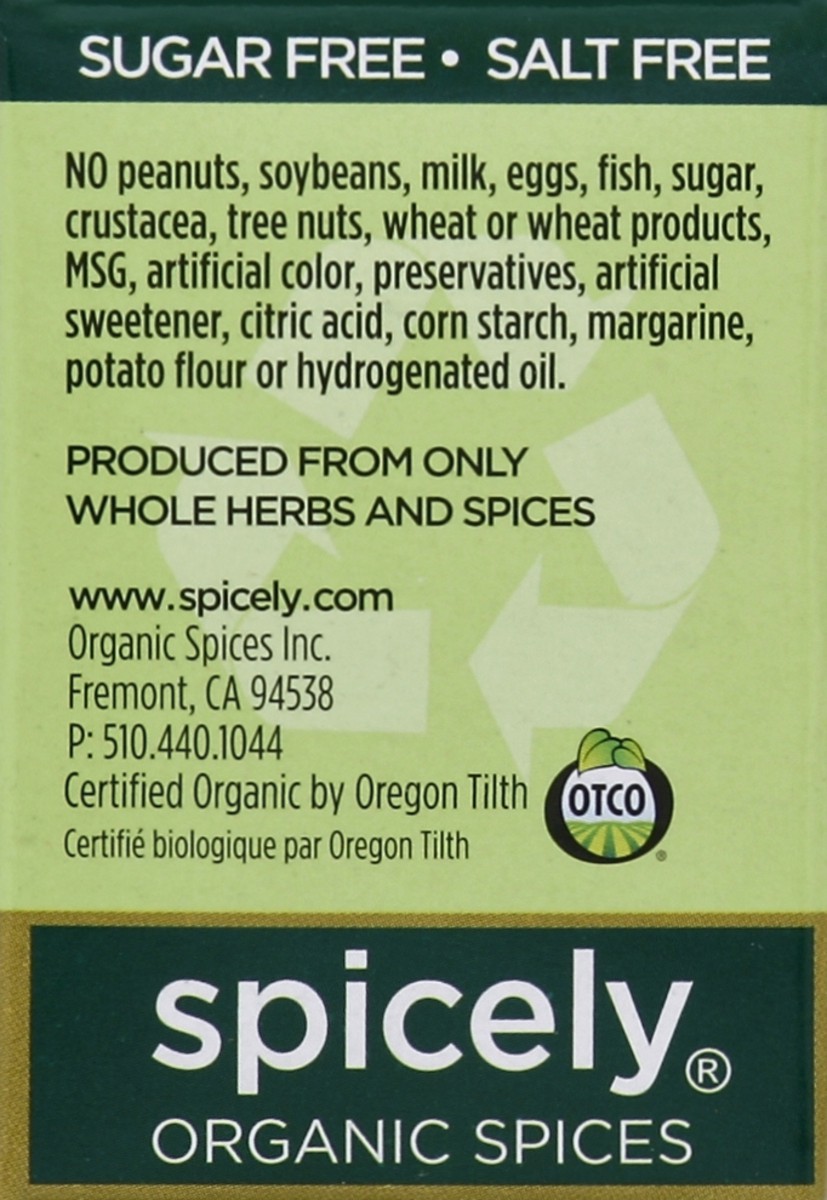 slide 3 of 4, Spicely Organic Spices Bay Leaves 0.1 oz, 0.1 oz