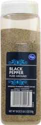 Kroger Pure Ground Black Pepper
