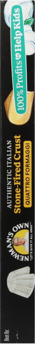 slide 7 of 14, Newman's Own Stone-Fired Crust Quattro Formaggi Pizza 13.6 oz, 13.6 oz