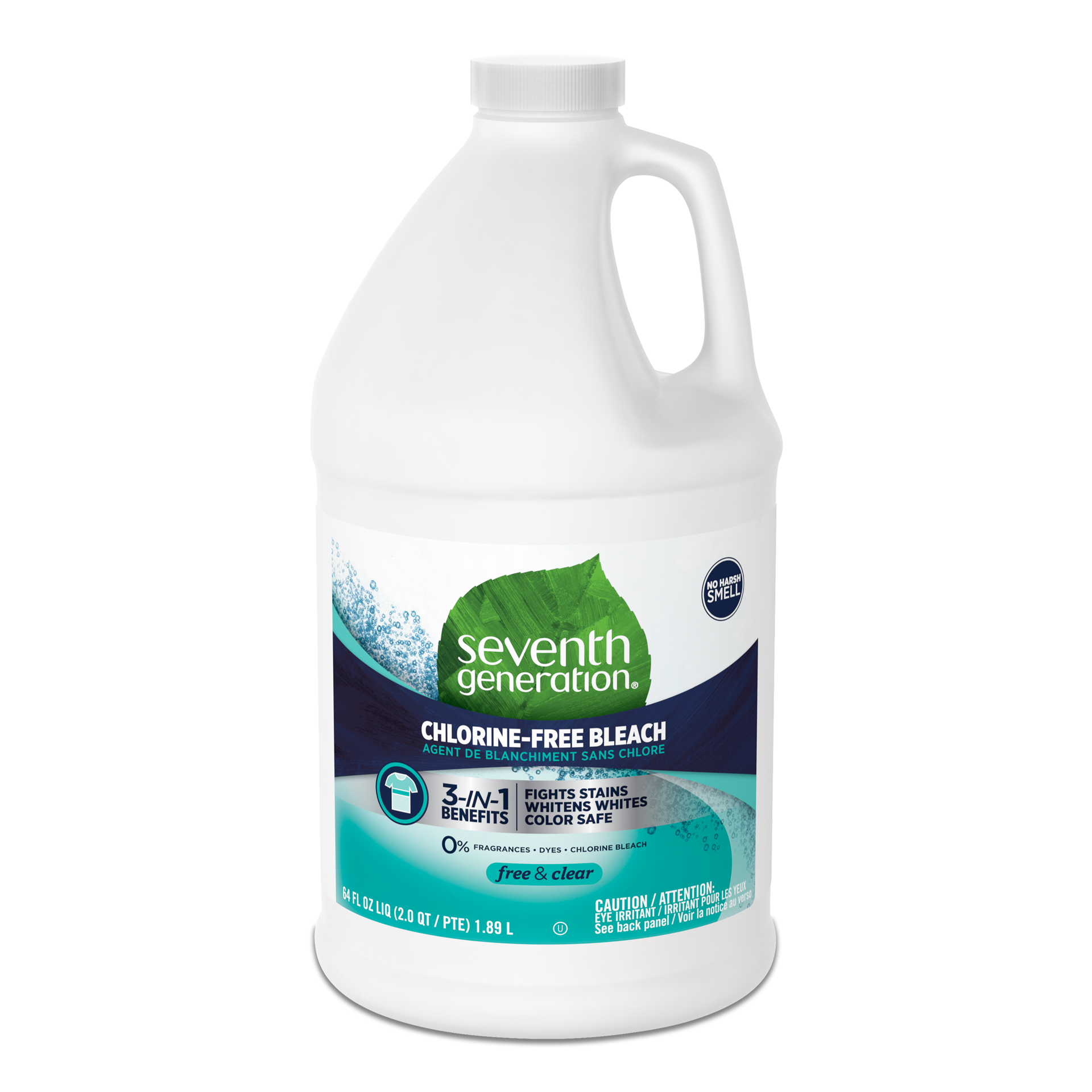 slide 1 of 3, Seventh Generation Bleach Free & Clear, 64 oz, 64 oz