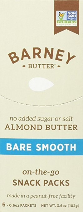 slide 1 of 1, Barney Butter Smooth Almond Butter Snack Pack, 6 ct