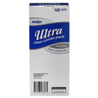 slide 3 of 5, Meijer Ultra Clear Combo Pack, 48 ct