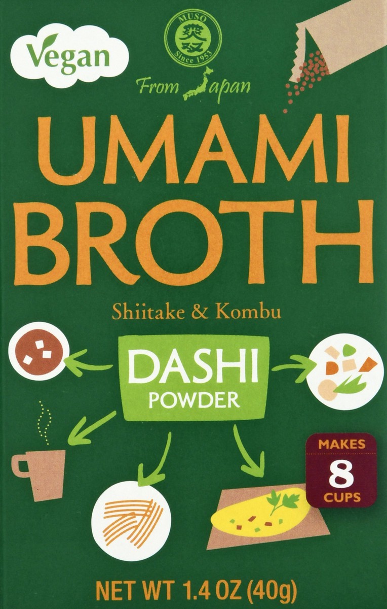 slide 2 of 10, Muso From Japan Dashi Powder Umami Broth 1.4 oz, 1.4 oz