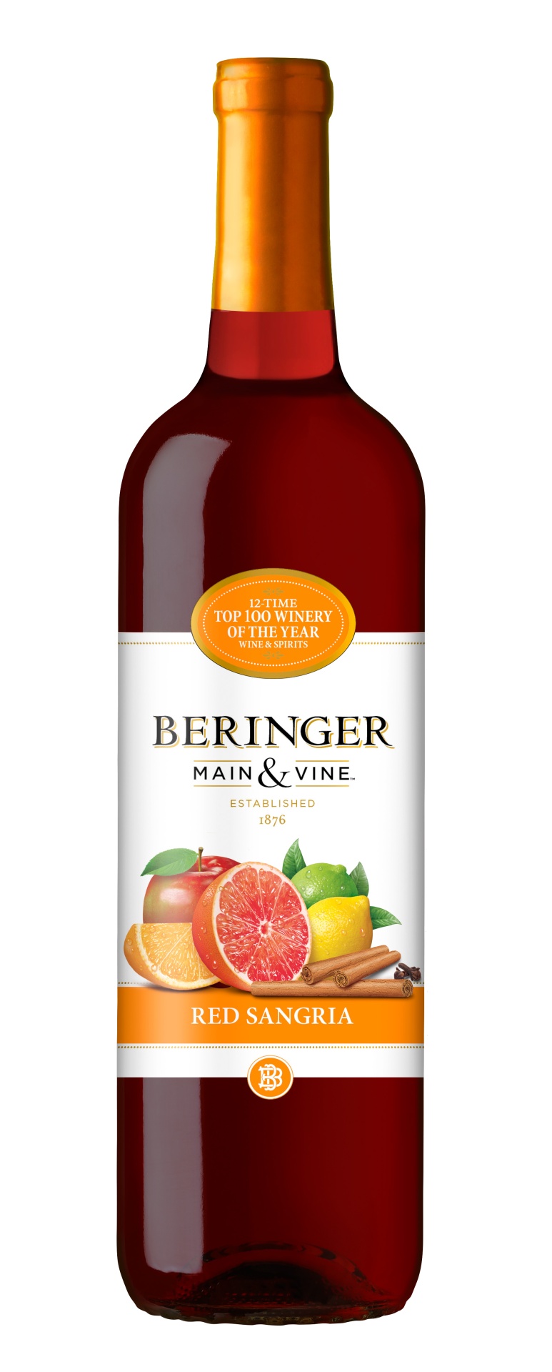 slide 1 of 4, Beringer Main & Vine™ Red Sangria Red Wine, 750 ml