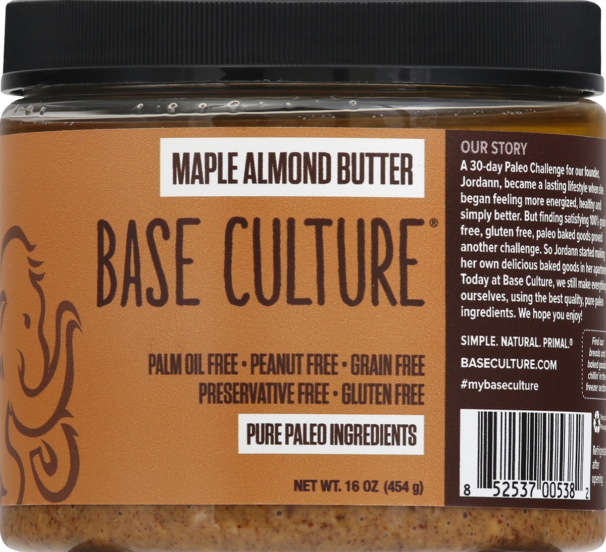 slide 1 of 13, Base Culture Butter Maple Almond, 16 oz