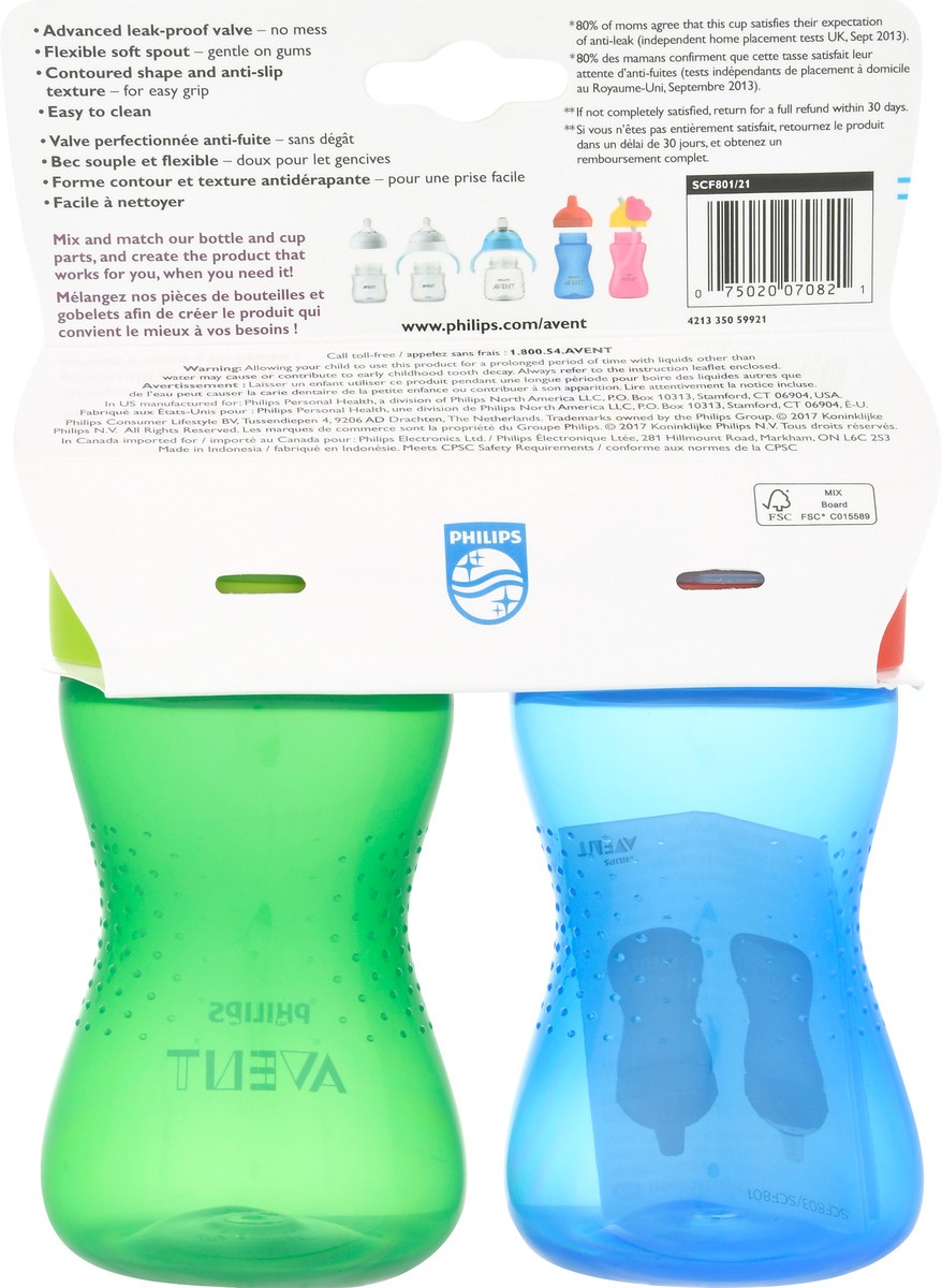 slide 9 of 11, Avent My Grippy 10 Ounce Spout Cup 2 ea, 2 ct