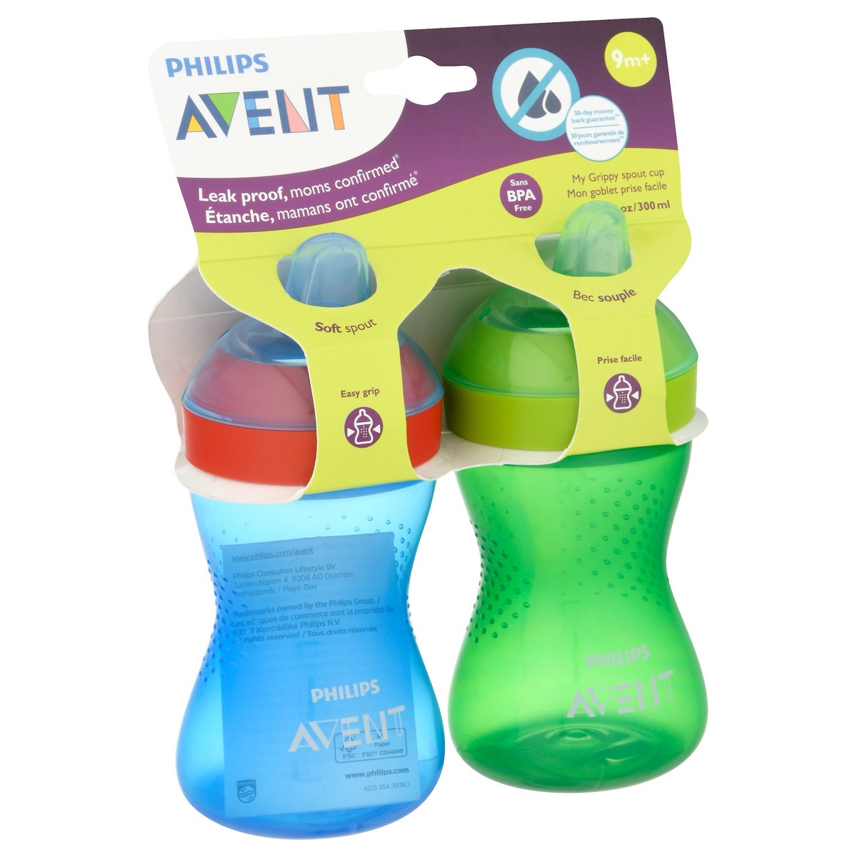 slide 2 of 11, Avent My Grippy 10 Ounce Spout Cup 2 ea, 2 ct