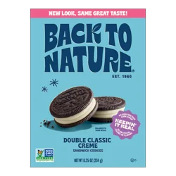 Back to Nature Classic Creme Sandwich Cookies