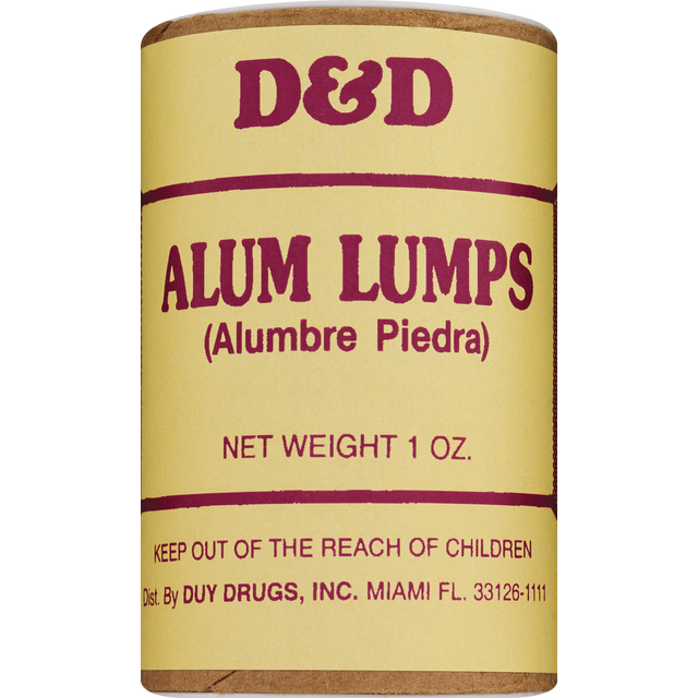 slide 1 of 1, D&D Alum Lumps, 1 oz