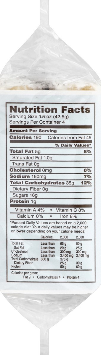 slide 2 of 5, The Crispery Crispycakes Marshmallow Rice Treats, Cookies & Cream, 6 oz