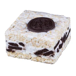 The Crispery Crispycakes Marshmallow Rice Treats, Cookies & Cream