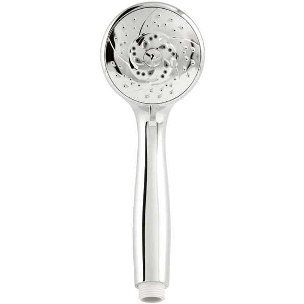 slide 1 of 1, Simply Clean 3 POS Chrome Handheld Shower, 1 ct