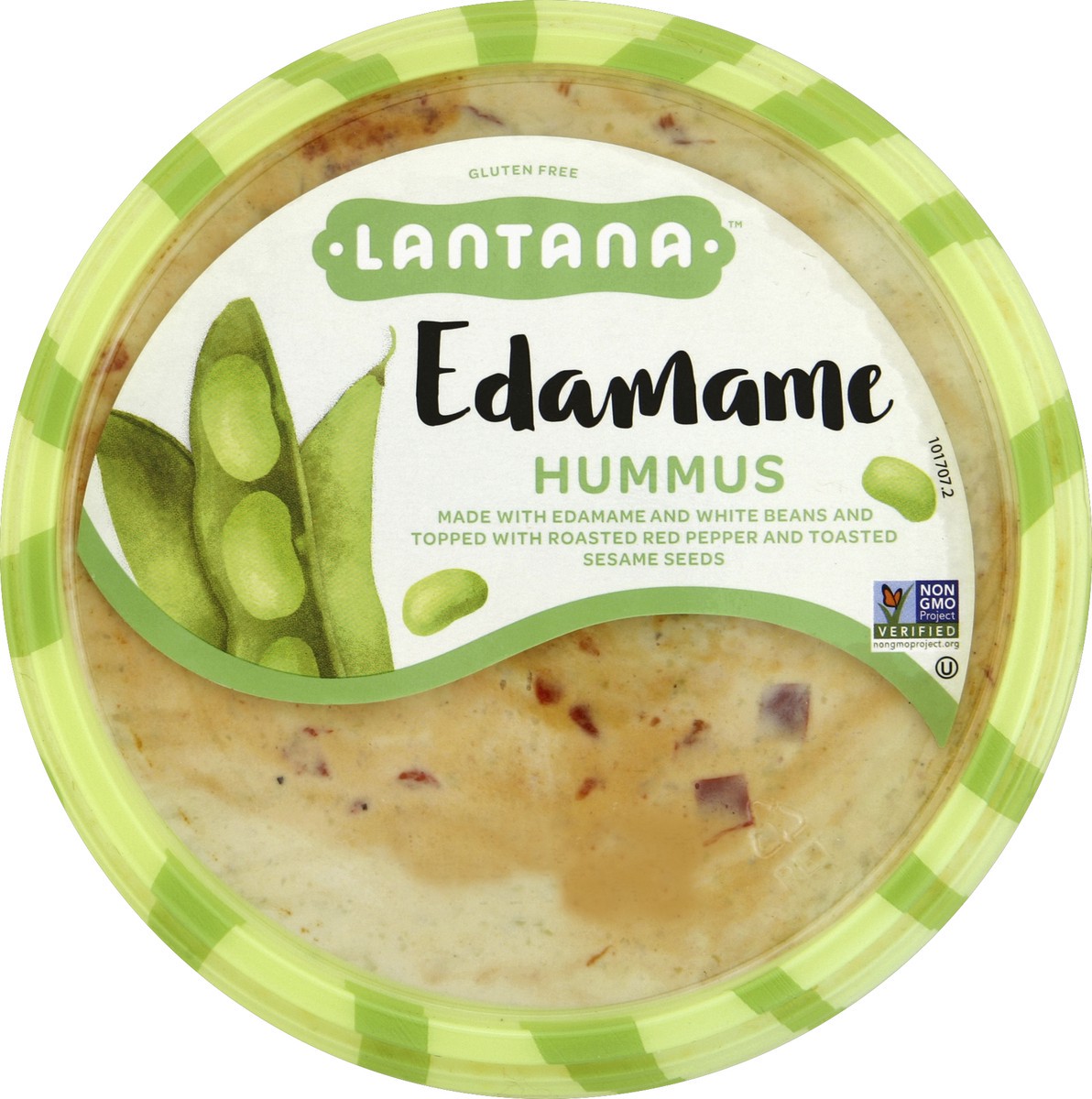 slide 6 of 7, Lantana Red Pep&Sesame Edamame Hummus, 10 oz