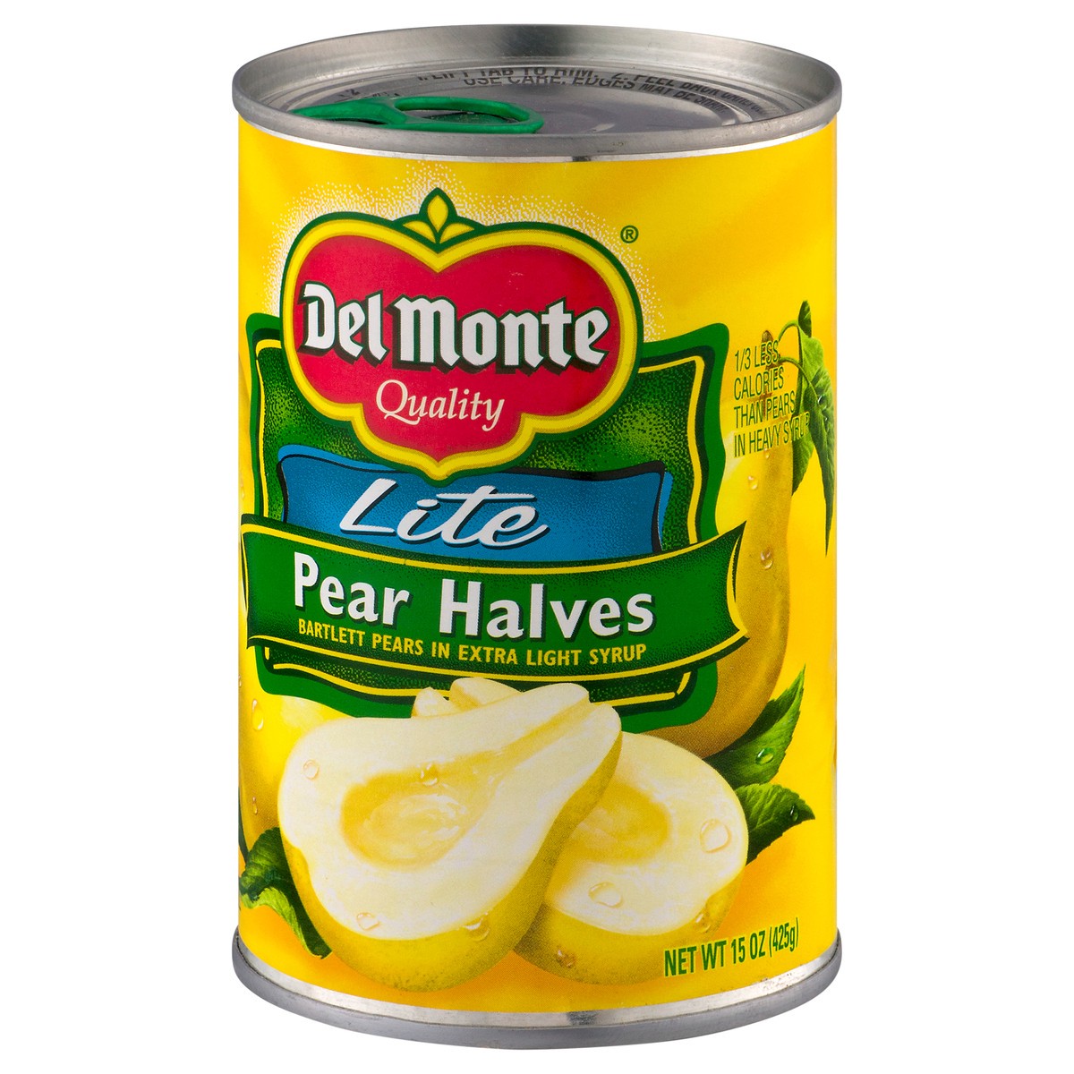 slide 8 of 9, Del Monte Lite Pear Halves, 15 oz