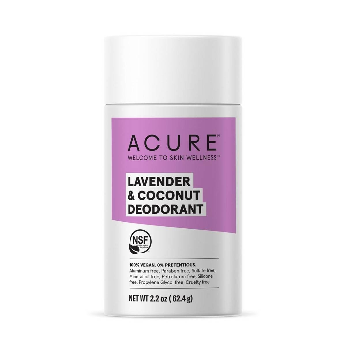 slide 1 of 1, ACURE Lavender Coconut Deodorant, 2.25 oz
