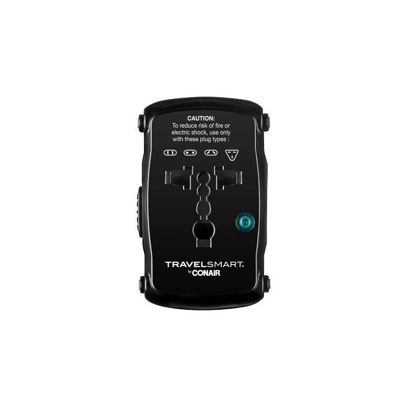 slide 1 of 4, Travel Smart by Conair All-in-One Adapter, 1 ct