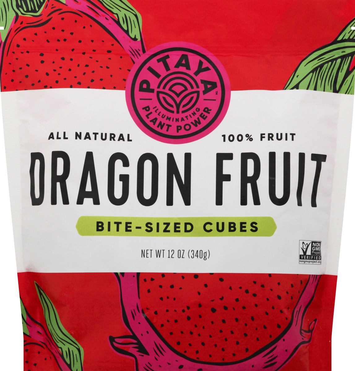 slide 2 of 12, Pitaya Bite Size Cubes Dragon Fruit 12 oz, 12 oz
