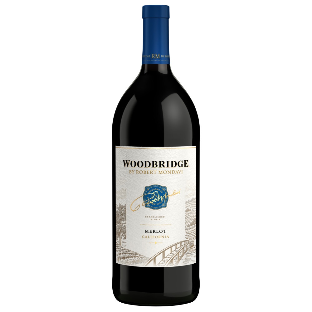 Woodbridge by Robert Mondavi Merlot Red Wine 1.5 liter Shipt