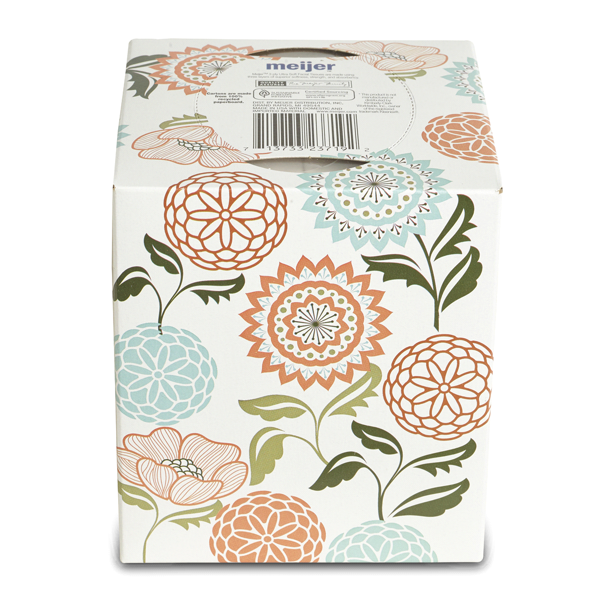 Meijer Ultra Soft Facial Tissues, 75 ct